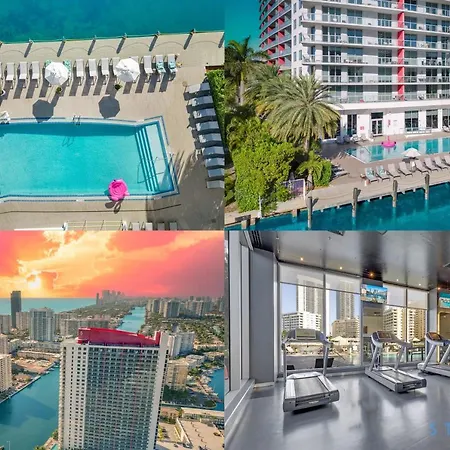 Upper Studio With Balcony,Pool And Gym, Near Beach Hallandale Beach Exterior photo